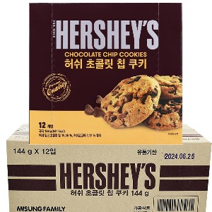 허쉬 초콜릿칩 쿠키(베리쿠키) 144g  12개 무배